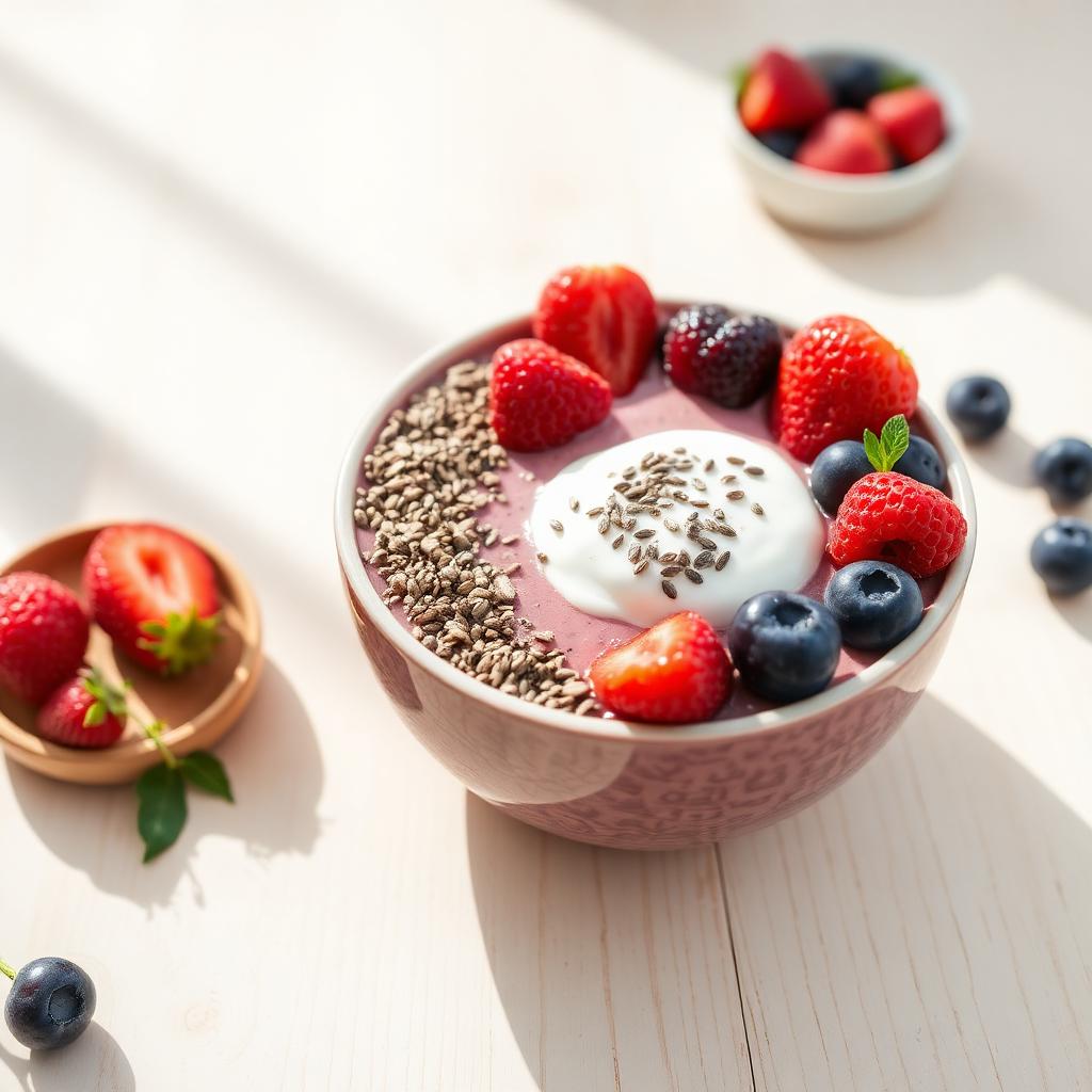 Dans un smoothie