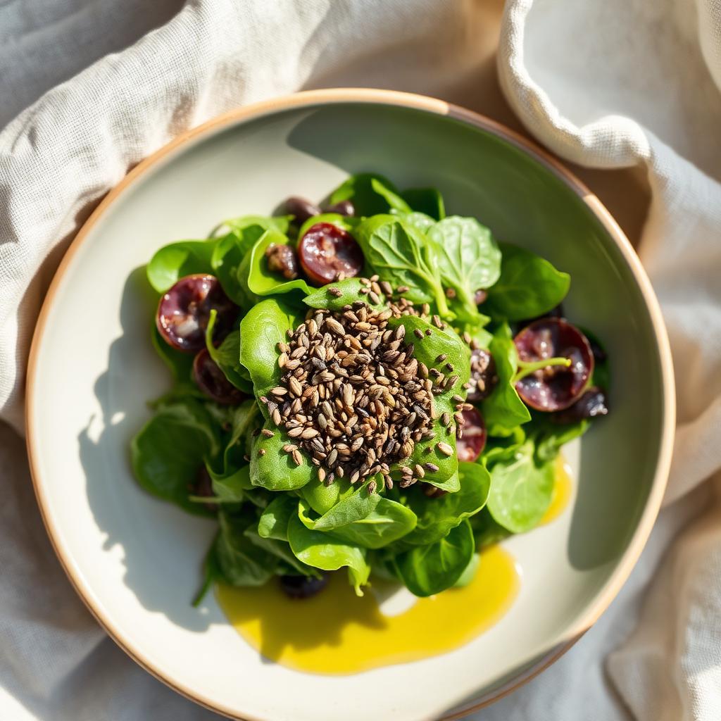 Sur vos salades
